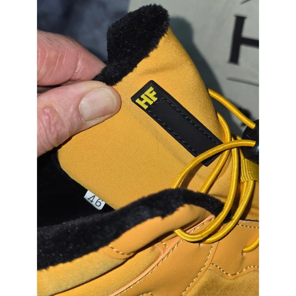 NWT Hike Footwear Vindra Flex Barefoot Boot Water-resistant‎ Yellow Men 13 EU 46 Hike Footwear | Shoes | Hike Footwear Mens Yellow Boots  main image 2